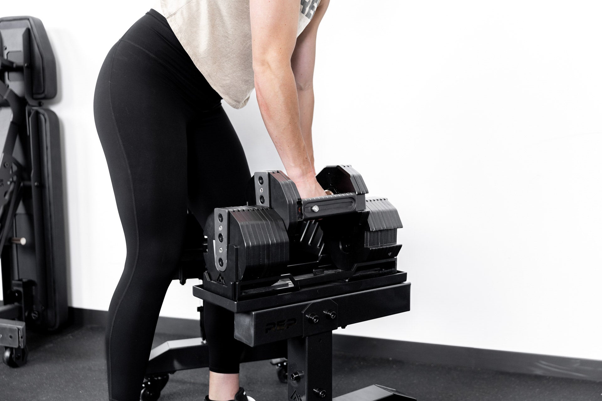 REP® Adjustable Dumbbell Stand