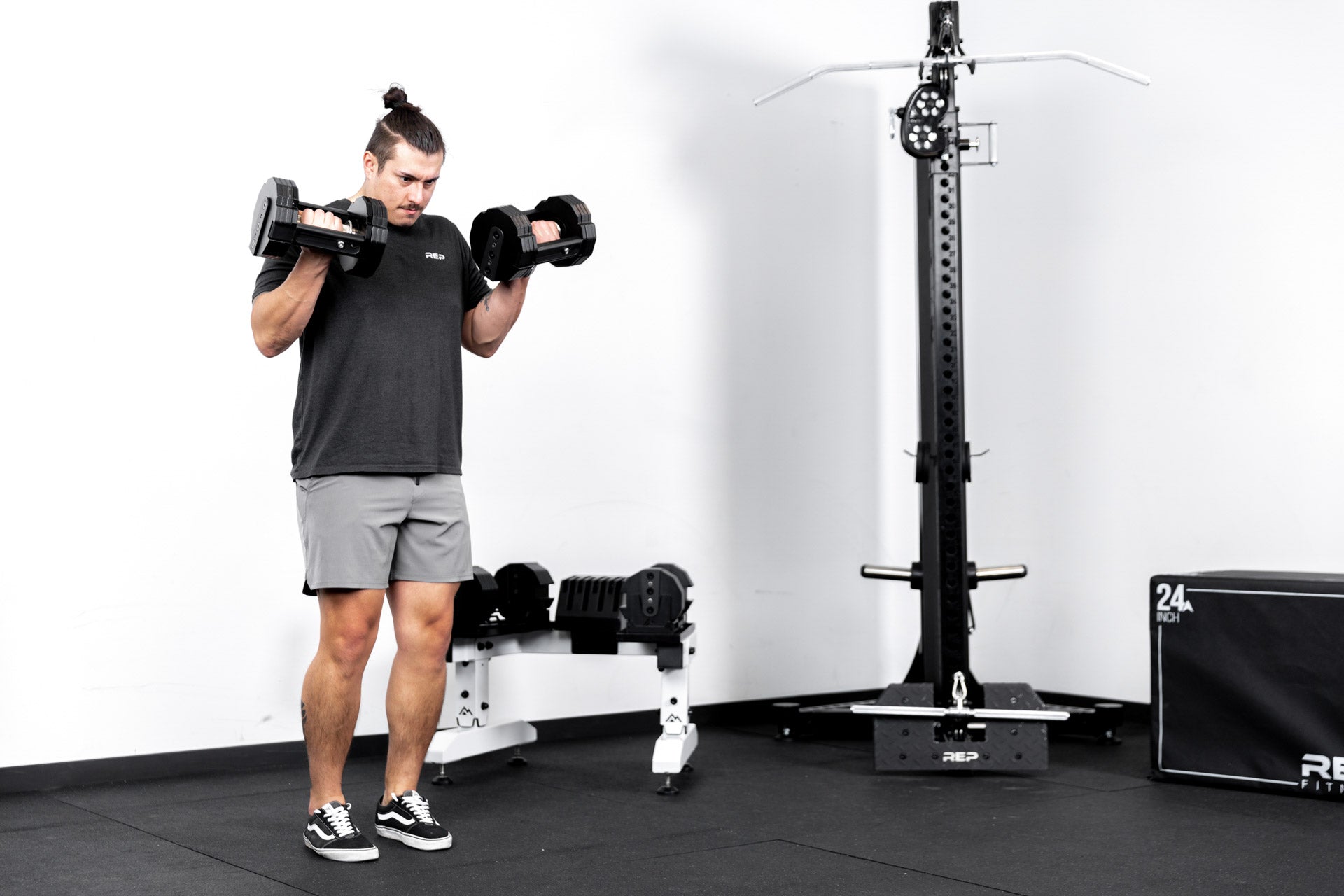 REP® Adjustable Dumbbell Stand