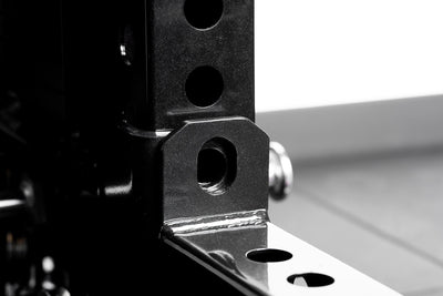 Close-up of Front Foot Extension Pair 2.0 leveling feature